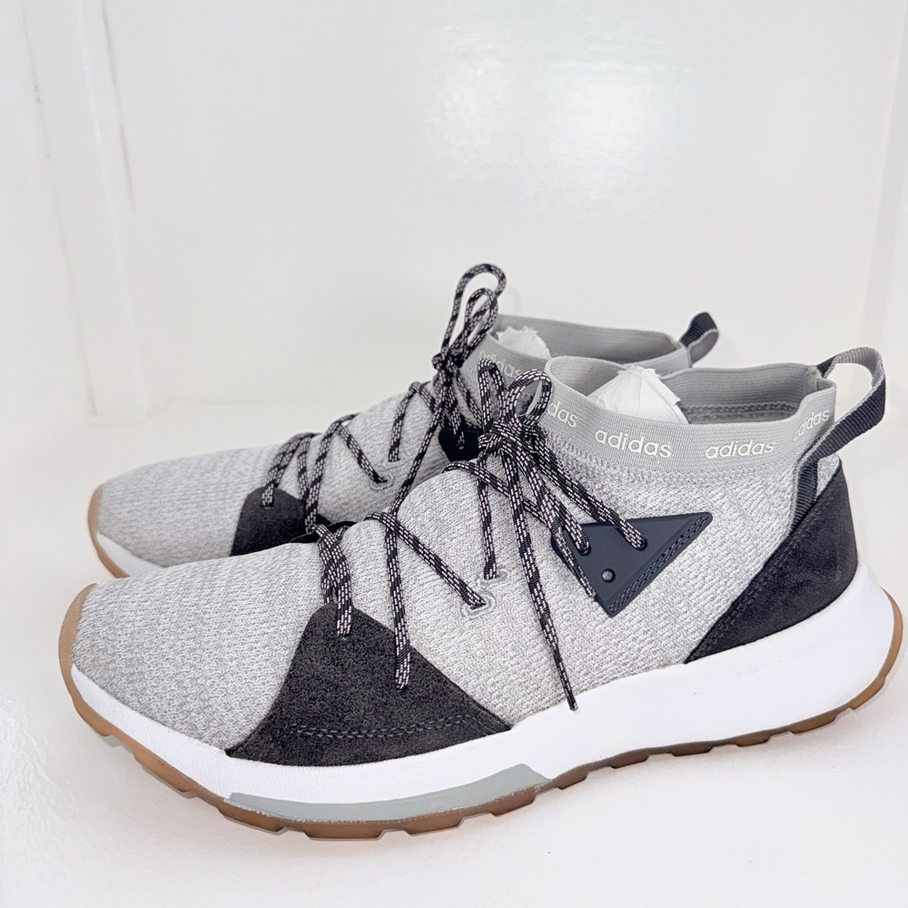 Adidas Quesa Cloudfoam Womens Trail Running Shoes Gray Black F34616 Size 10